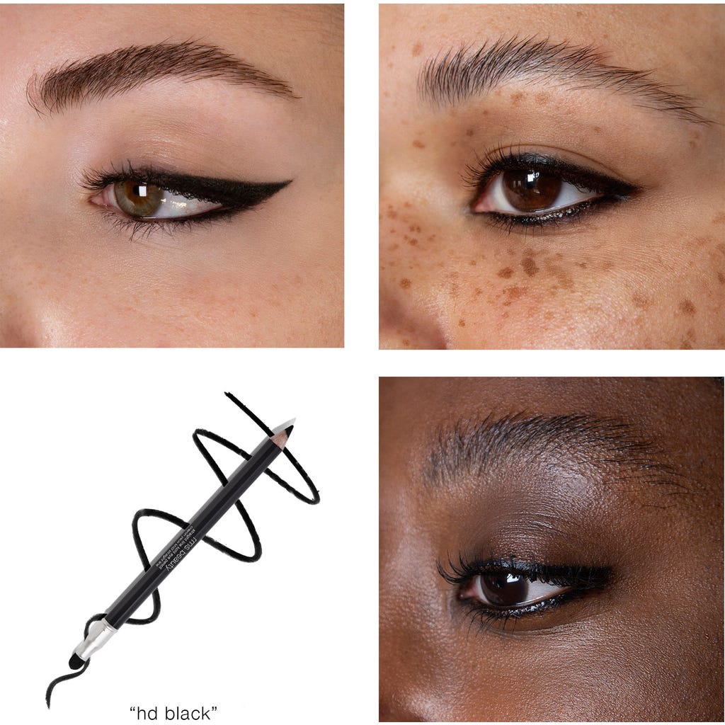 RMS Beauty Straight Line Kohl Eye Pencil, HD Black (1,08 g) Kajal cremoso per occhi definiti