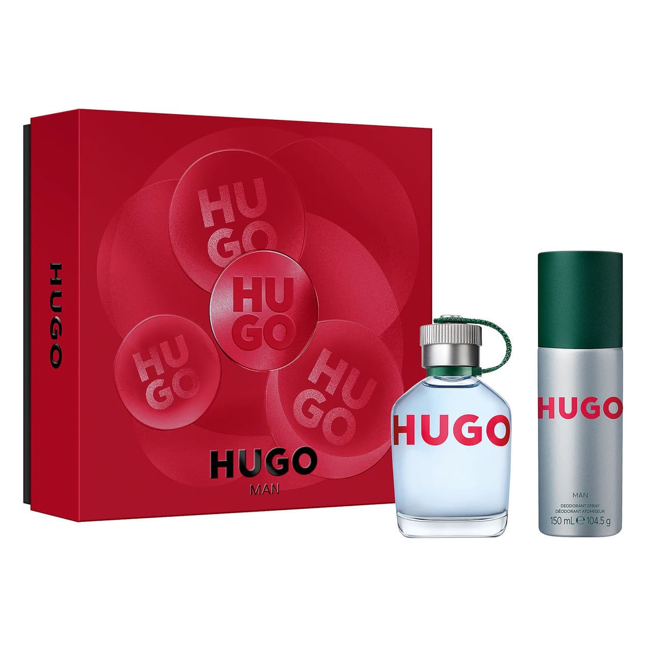 Hugo boss  Cofanetto Hugo Man Eau De Toilette 75ml + Deo 150ml
