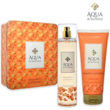 Aqua di sorrento gift set positano (sg 200ml + acqua profumata 245ml)