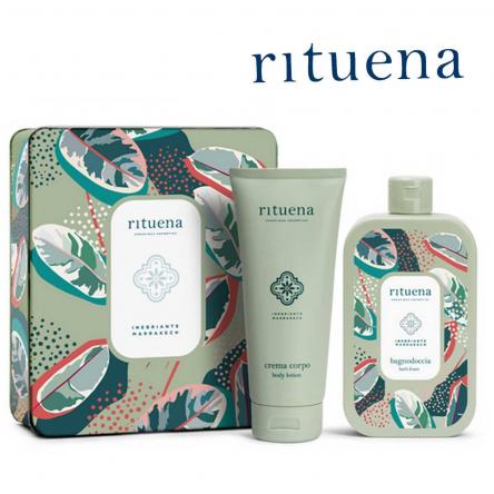 Rituena inebriante marrakech gift set in latta (sg 400ml+ bl 200ml)