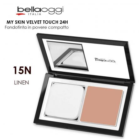 Bella oggi my skin velvet touch fondotinta compatto