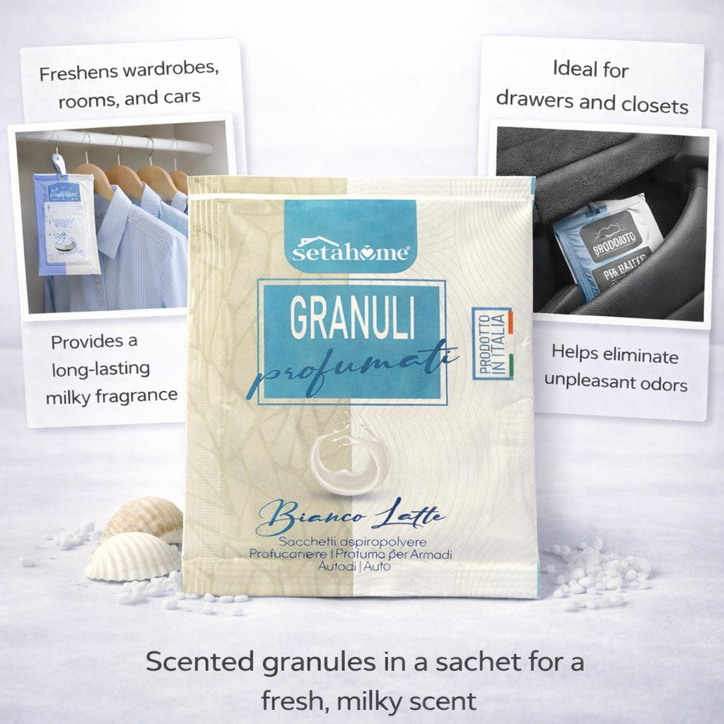 GRANULI PROFUMATI 35G WHITE MILK