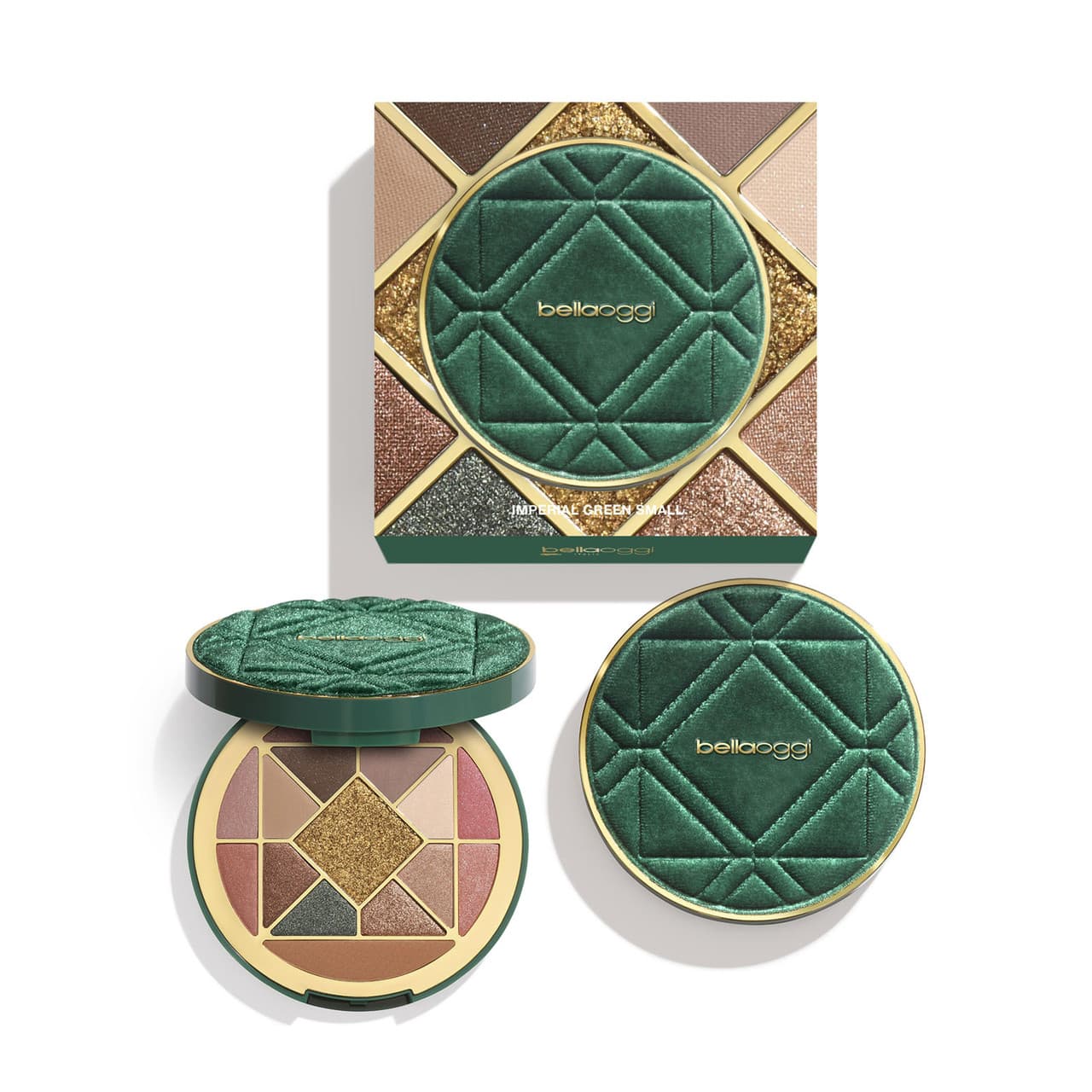 Bellaoggi  Palette Velvet Verde Medium