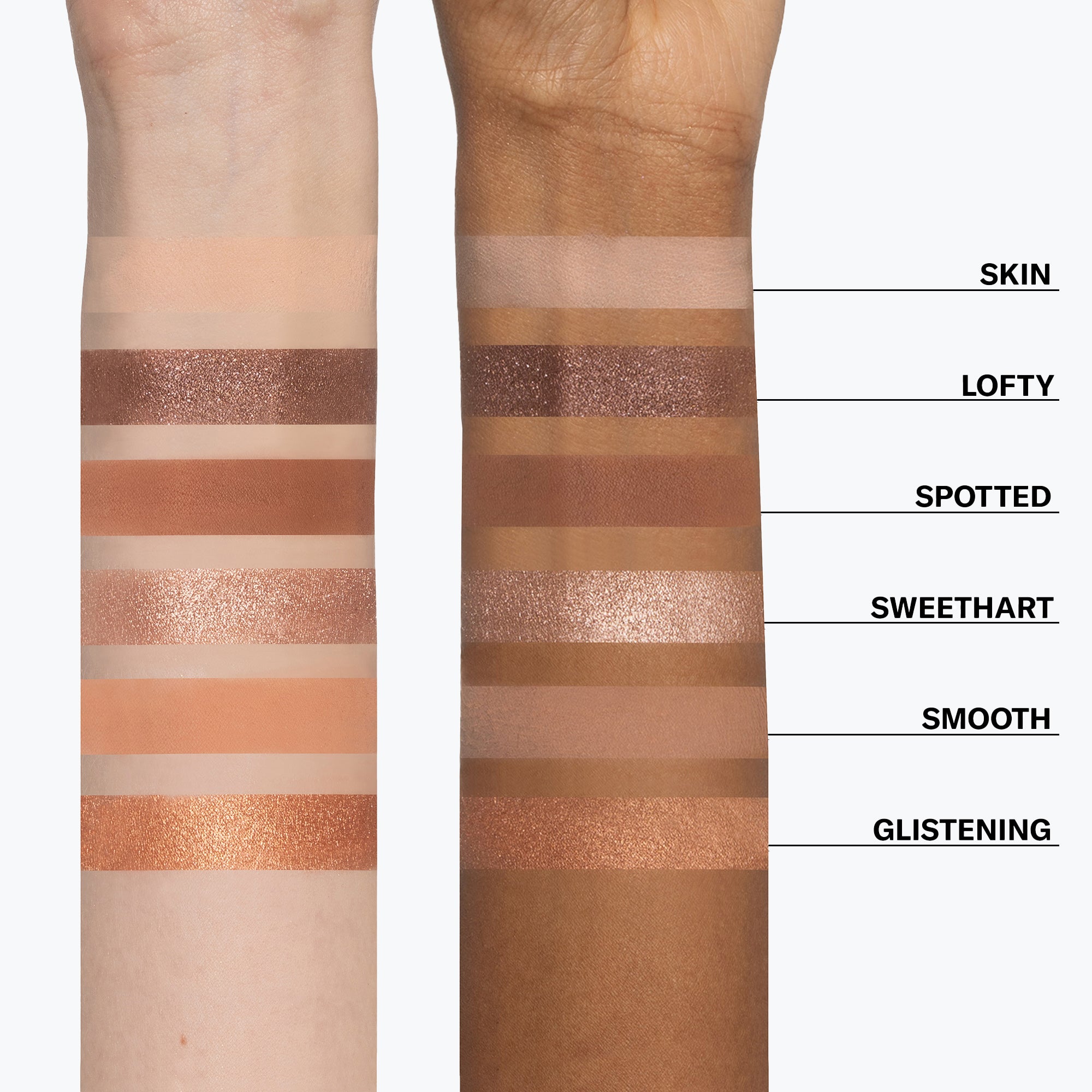 Palette da 6 ombretti  BARE HARMONY 3.0 - 206 TIMELESS NUDE