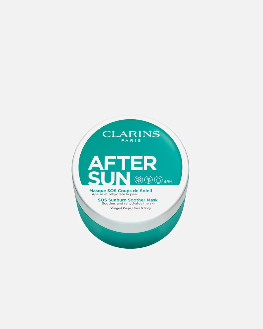 Clarins After Sun SOS Sunburn Soother Mask maschera lenitiva doposole 100ml